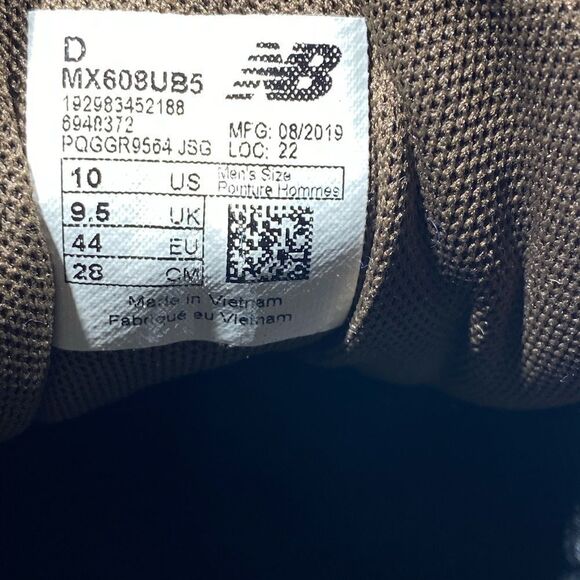 New Balance Mens MX608UB5 Brown Cross Training Shoes Size 10 - Picture 6 of 7